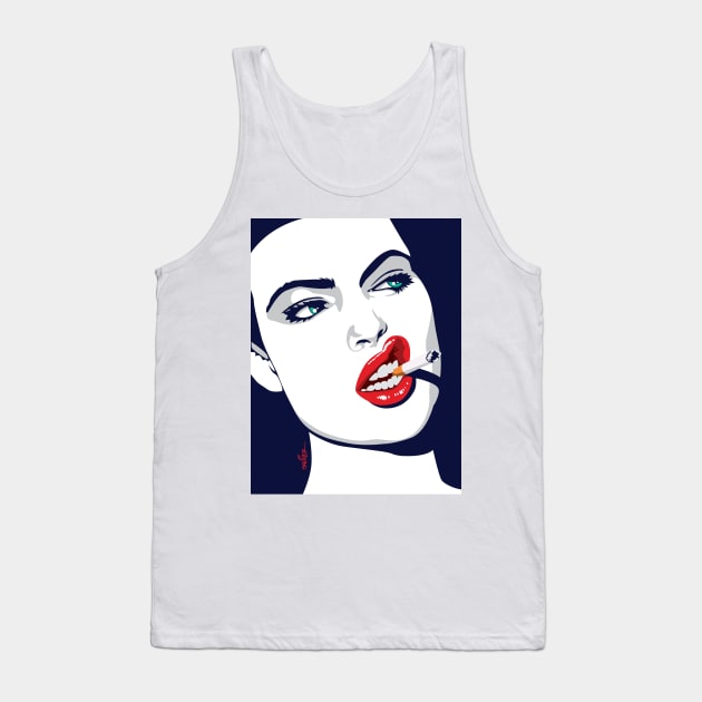 Fatale Woman Tank Top by Sauher